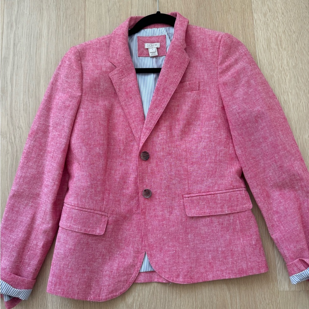 J.crew women’s pink blazer